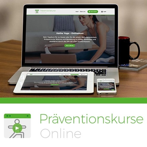 Pilates-Präventionskurs als Onlinekurs